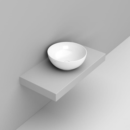 NOEMI LAVABO DA APPOGGIO 44x44 BIANCO