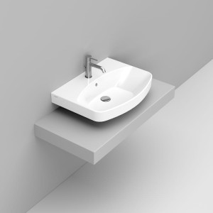 MIA LAVABO DA APPOGGIO 65X48 BIANCO
