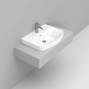 MIA LAVABO SOPRAPIANO 65X48 BIANCO