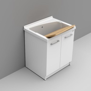 REVINE LAVATOIO PER MOBILE 75×61 - BIANCO