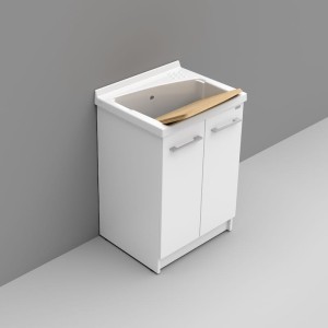 REVINE LAVATOIO PER MOBILE 61x50 - BIANCO