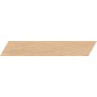 LOG BRIGHT OAK CHEVRON 7,5X45 MATT