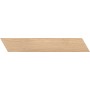 LOG BRIGHT OAK CHEVRON 7,5X45 MATT