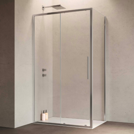 HEXA CORNER 1 SLIDING DOOR + 1 FIXED SIDE