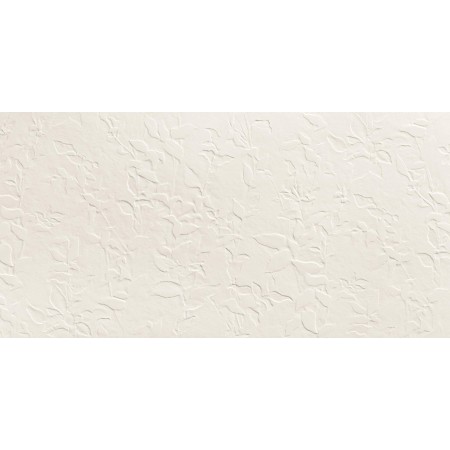 3D WALL PLASTER JASMINE WHITE 50X120 RETTIFICATO