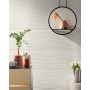 3D WALL PLASTER COMBED WHITE 50X120 RETTIFICATO