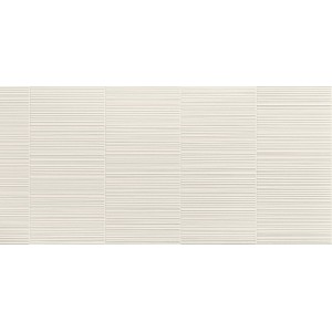 3D WALL PLASTER BARCODE WHITE 50X120 RETTIFICATO
