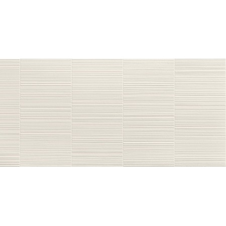 3D WALL PLASTER BARCODE WHITE 50X120 RETTIFICATO