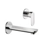 NEWFORM  EXTRO GRUPPO MISCELATORE A PARETE PER LAVABO