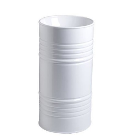 KERASAN ARTWORK LAVABO FREESTANDING BARREL BIANCO