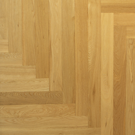 2-LAYER PREFINISHED OAK ABC ITALIAN HERRINGBONE 90° VARNISHED THICKNESS 10mm WIDTH 90mm LENGTH 900mm