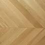 Parquet Prefinito Rovere Europeo, Spina Francese, Spazzolato, Verniciato Uv Naturale,10-4x90x610mm