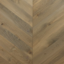Parquet Prefinito Rovere, Spina Ungherese 30, Smoked Brown, 15-4x102x520mm