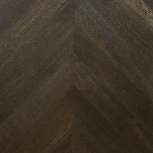 Parquet Prefinito Rovere Europeo, Spina Francese Dark, Spazzolato, Verniciato, Scelta Ab, 14-3x125x680mm