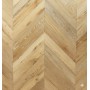 Parquet Prefinito Rovere, Europeo, Spina Francese Venezia, Spazzolato, Piallato, Smoked, Verniciato, Scelta Abcd, 10-3x90x510mm