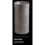 ARTWORK FREESTANDING SINK BARREL HAZELNUT
