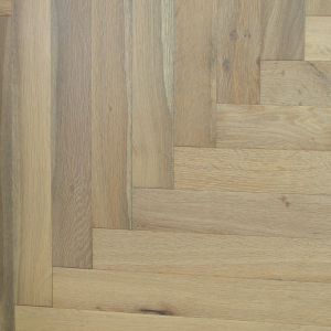 Oak, Italian Herringbone, Venice, Planed, Brushed, Smoked, UV Varnished, Grade ABCD 15-4x75x600mm
