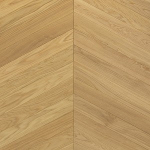 Natural Oak French Herringbone, Brushed, UV Varnished, AB Grade, 11-4x90x510mm