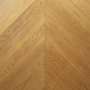 Parquet Prefinito Rovere Europeo, Spina Francese 45°, Spazzolato, Vernice Uv, Scelta Abc, 10-3x125x785