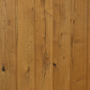 Prefinished European Oak Smoked 620 Parquet, Planed, Brushed, Cde Selection