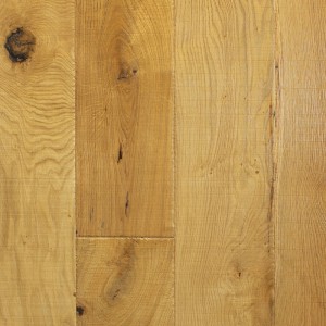 Parquet Prefinito Rovere Naturale, Segato, Spazzolato, Verniciato Olio, Scelta Cdd