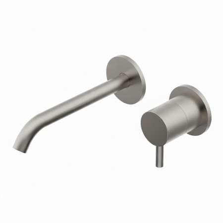 DIAMETRO35 S BUILT-IN BASIN MIXER - BRUSHED EXTERNAL PART