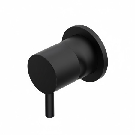 DIAMETRO35 S BUILT-IN SHOWER MIXER - EXTERNAL PART MATT BLACK