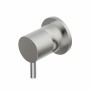 DIAMETRO35 S BUILT-IN SHOWER MIXER - EXTERNAL PART BRUSHED