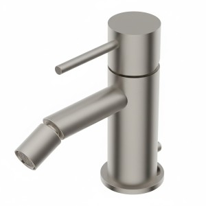 DIAMETRO35 S BRUSHED BIDET MIXER WITH DRAIN