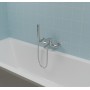 GLITTER SINGLE-LEVER EXTERNAL MIXER FOR BATHTUB