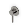 SHOWER MIXER WITHOUT DIVERTER METAL BLACK