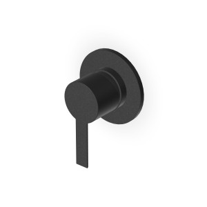 GILL RECESSED SHOWER MIXER IN EMBOSSED MATTE BLACK