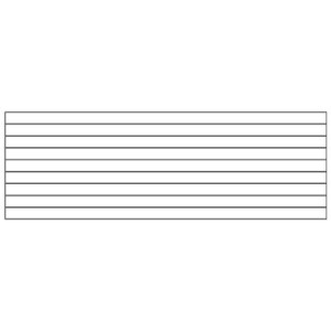 UNIKA NUT 20X60 DECORO Sp. 9,5mm