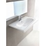 FLUID LAVABO 80 SOSPESO BIANCO LUCIDO