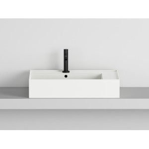 ENJOY 70 RECTANGULAR WALL-MOUNTED SINK