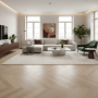 Parquet Prefinito Rovere Andante, Spina Italiana, Sbiancato, Scelta Live Matt Plus, 10,5x790x137