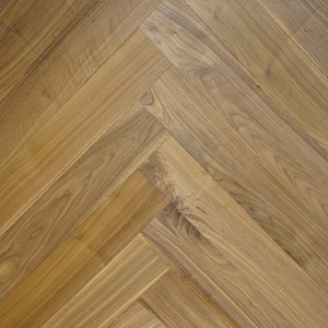 Parquet Prefinito Noce 2 Strati, Spina 90°, Spazzolato, Verniciato Uv, Scelta Abc, 10-3x125x710
