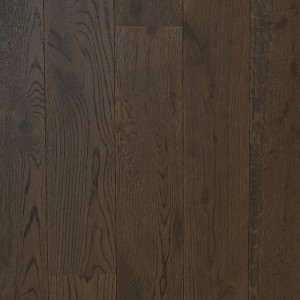 Parquet Prefinito Rovere Brazilian Brown Espressivo, Spazzolato, Verniciato Acqua