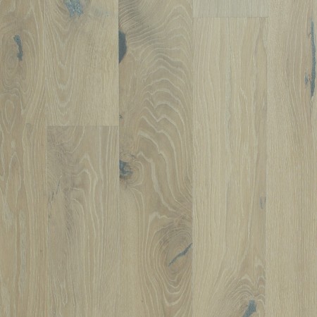 Parquet Prefinito Rovere Pure White, Espressivo, Spazzolato, Verniciato Acqua