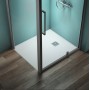 ULTRA FLATS+ PIATTO DOCCIA RETTANGOLARE 100x90 Bianco