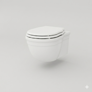 ELLADE SUSPENDED TOILET Glossy White