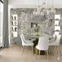 Authentic Luxe Stone Chablis Matte Leather 120x120 6mm