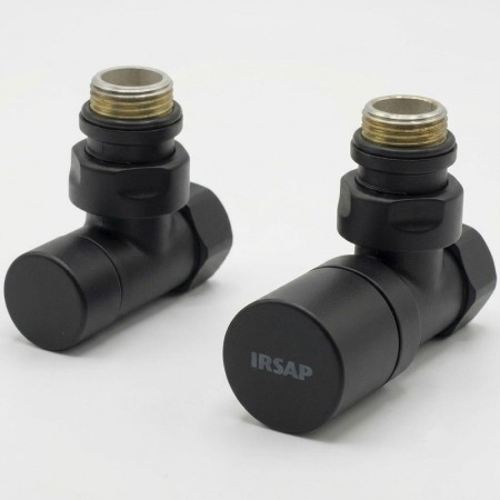 KIT VALVOLE E DETENTORI DA 1/2 NERO OPACO K1