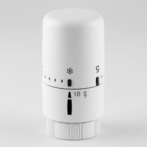 TESTA TERMOSTATICA BIANCO OPACO Y5