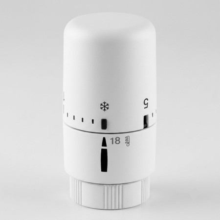 TESTA TERMOSTATICA BIANCO OPACO Y5