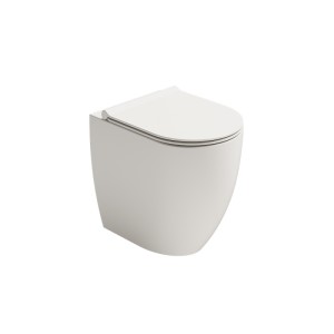 FORM VASO A TERRA L.50 BIANCO LUCIDO