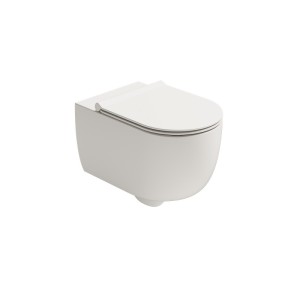 UNICA VASO SOSPESO L.55 BIANCO LUCIDO
