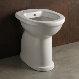 COMFORT VASO A TERRA L.54 BIANCO LUCIDO