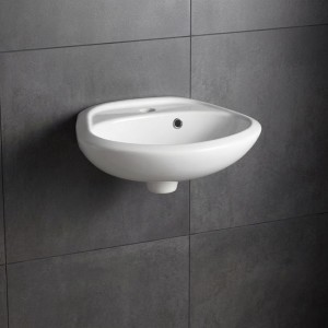 LAVABO DA APPOGGIO SLEEPY 45 BIANCO LUCIDO