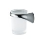COLOMBO ACCESSORI BAGNO LINK BICCHIERE PORTA SPAZZOLINI DA MURO DX